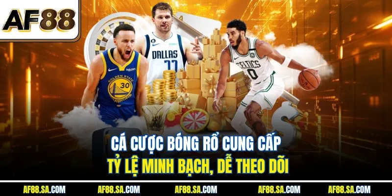 Cá cược bóng rổ cung cấp tỷ lệ minh bạch, dễ theo dõi